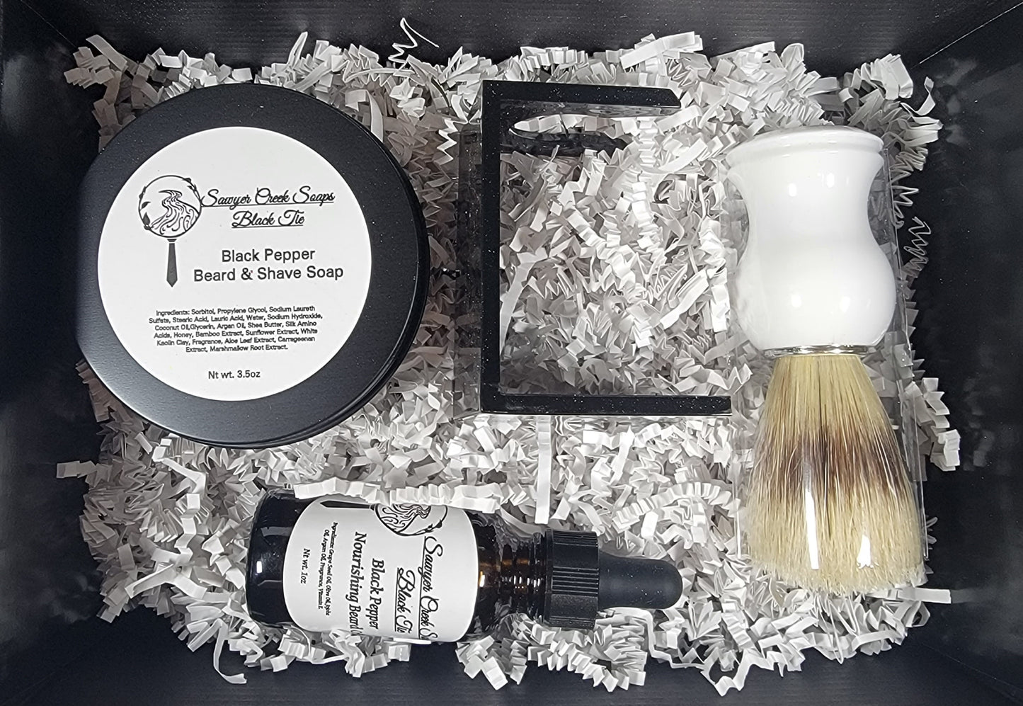 Black Pepper Shave Kit