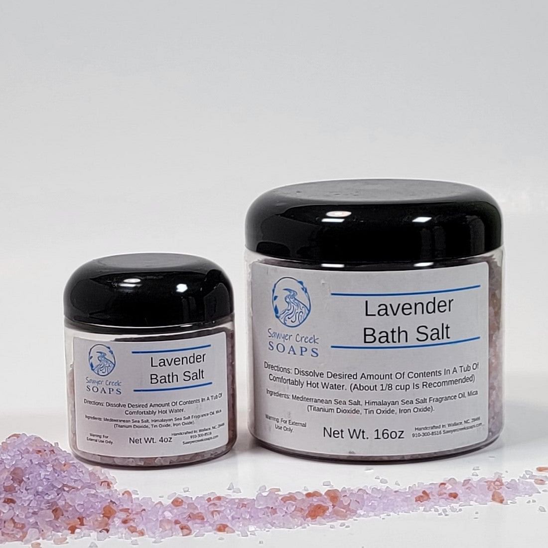 Lavender Bath Salts - Sawyer Creek Soaps